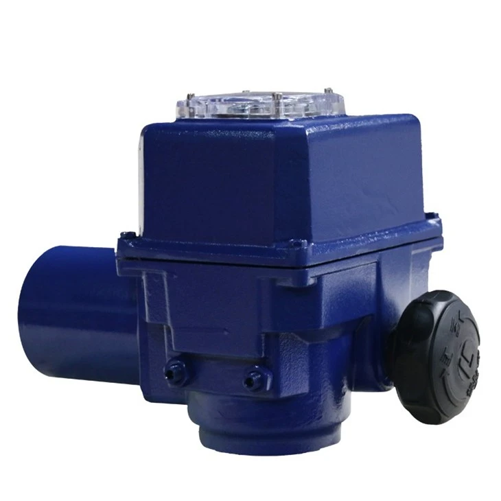 Quarter Turn Motorized Actuator in Heating Industry factory